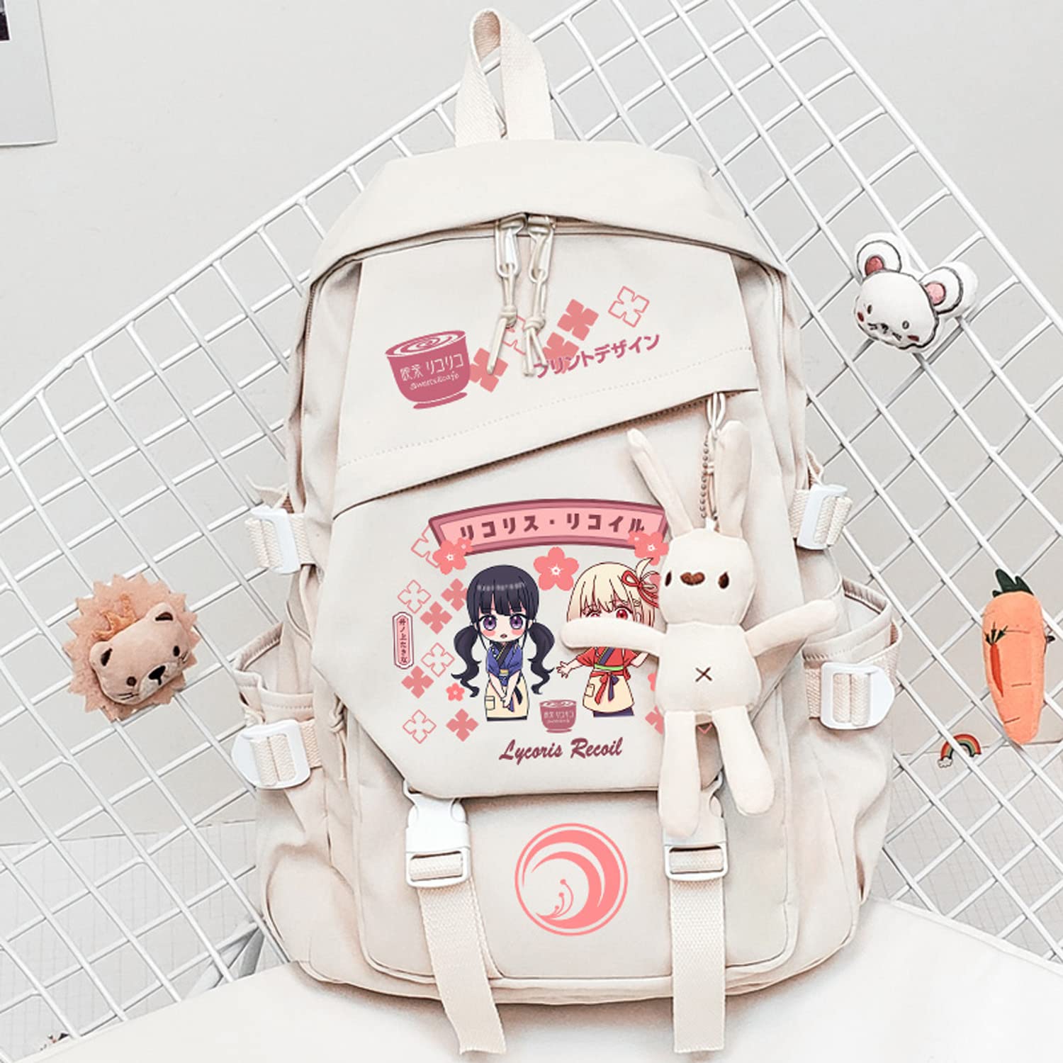 Amazon.co.jp: リコリス・リコイルグッズ リュック バックパック 錦木