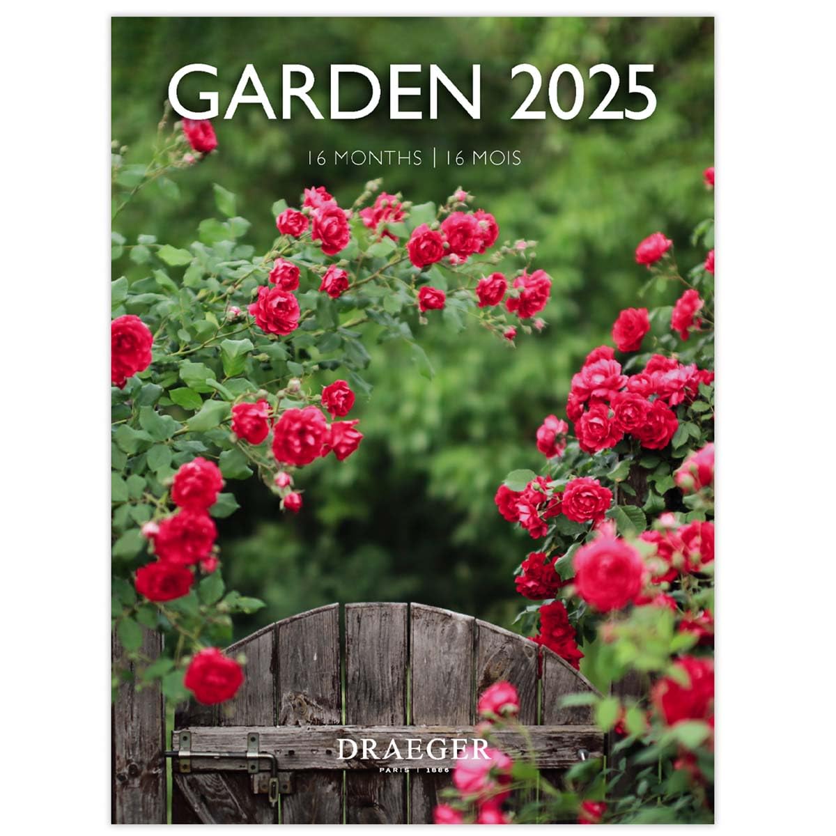 Draeger Paris | Calendrier Sur Socle France 2024 |12 X 16,5 Cm | Année 2024 | 7 Langues