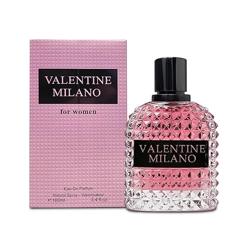 Perfume A CENTER Milano para mujer 100ml Eau de Parfum en aerosol con notas de vainilla, jazmín y bergamota, colonia de larga duración para uso