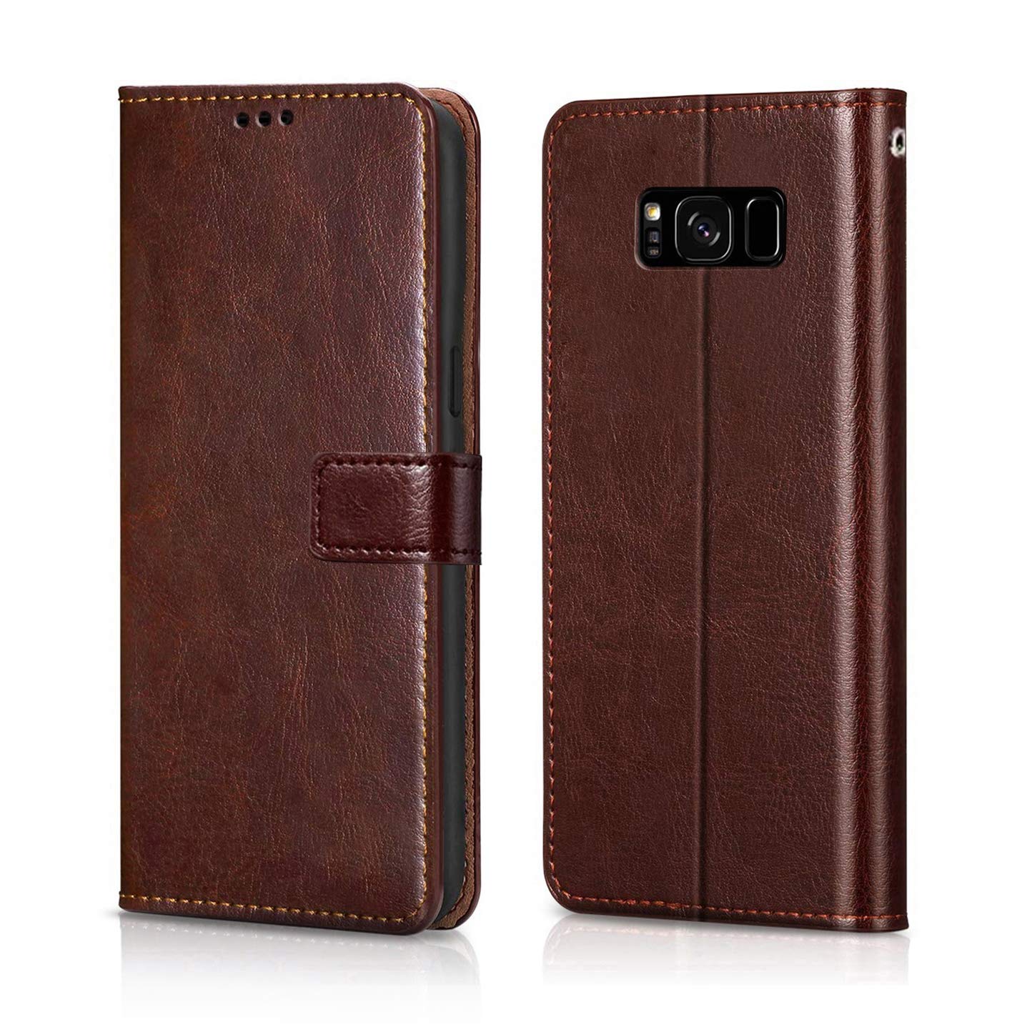 Samsung Galaxy S8 Plus Flip Cover - Shockproof & Wallet -9 Samsung Galaxy S8 Plus Flip Cover - Shockproof & Wallet -9