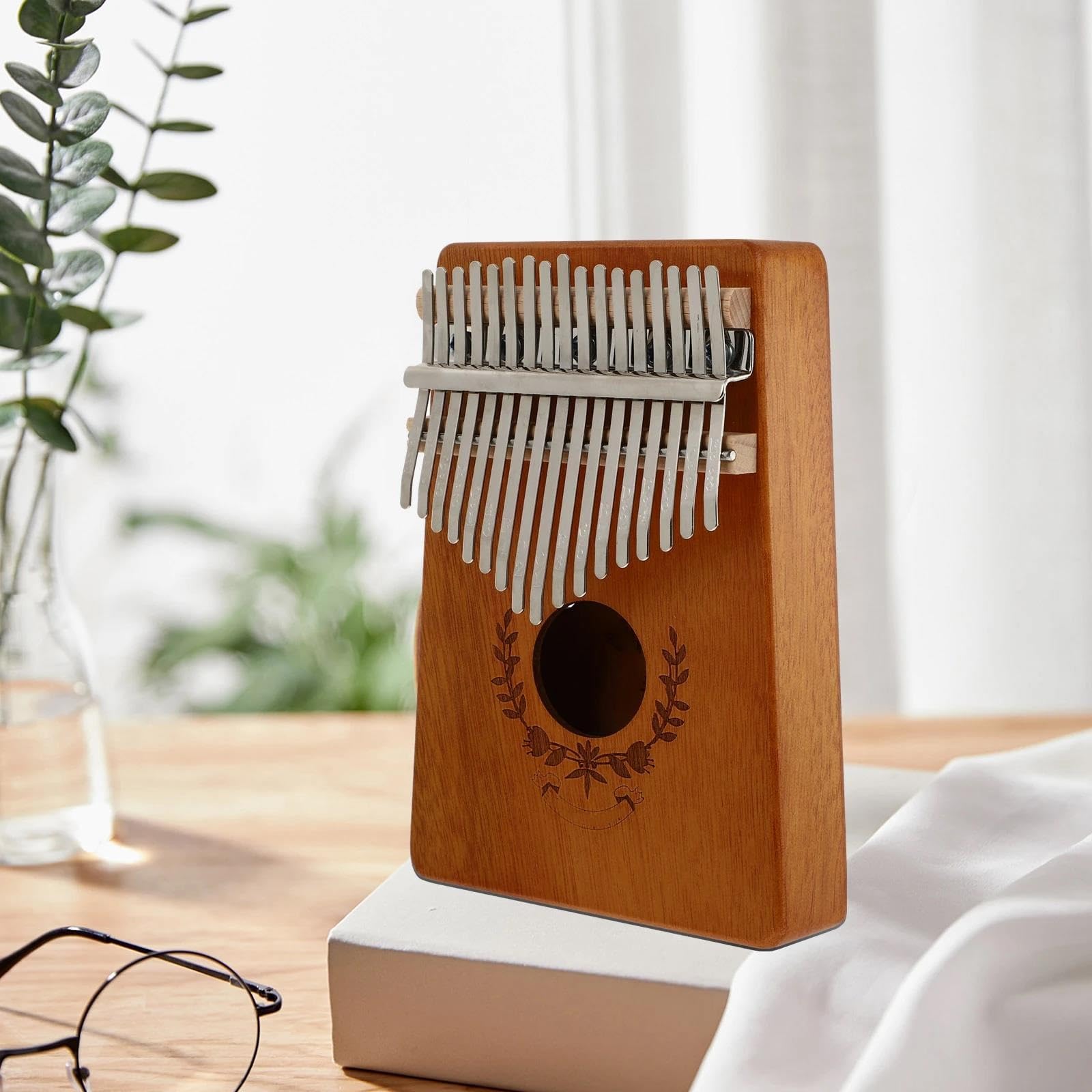 Kalimba Principiantes Piano De Pulgar Portátil Kalimba Mini Instrumento Para Principiantes