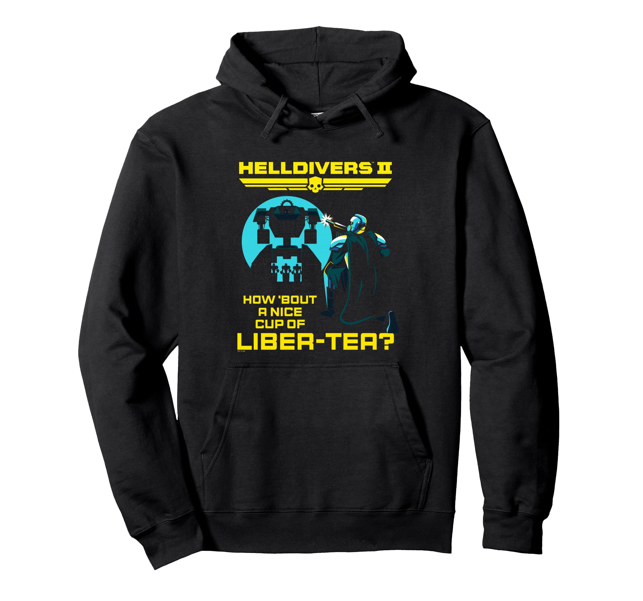 Helldivers 2 Merch Sweat Helldivers 2 - PlayStation - « A Nice Cup Of Liber-Tea » Helldivers 2 Costume Kids