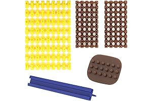 Alphabet Letter Stamps for Clay - Bake Delicious Treats And Clay Creations