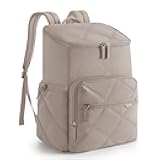 Insulated Backpack Cooler: 30 Cans Waterproof Leakproof Soft Cooler Bag Beach Travel Picnic Camping