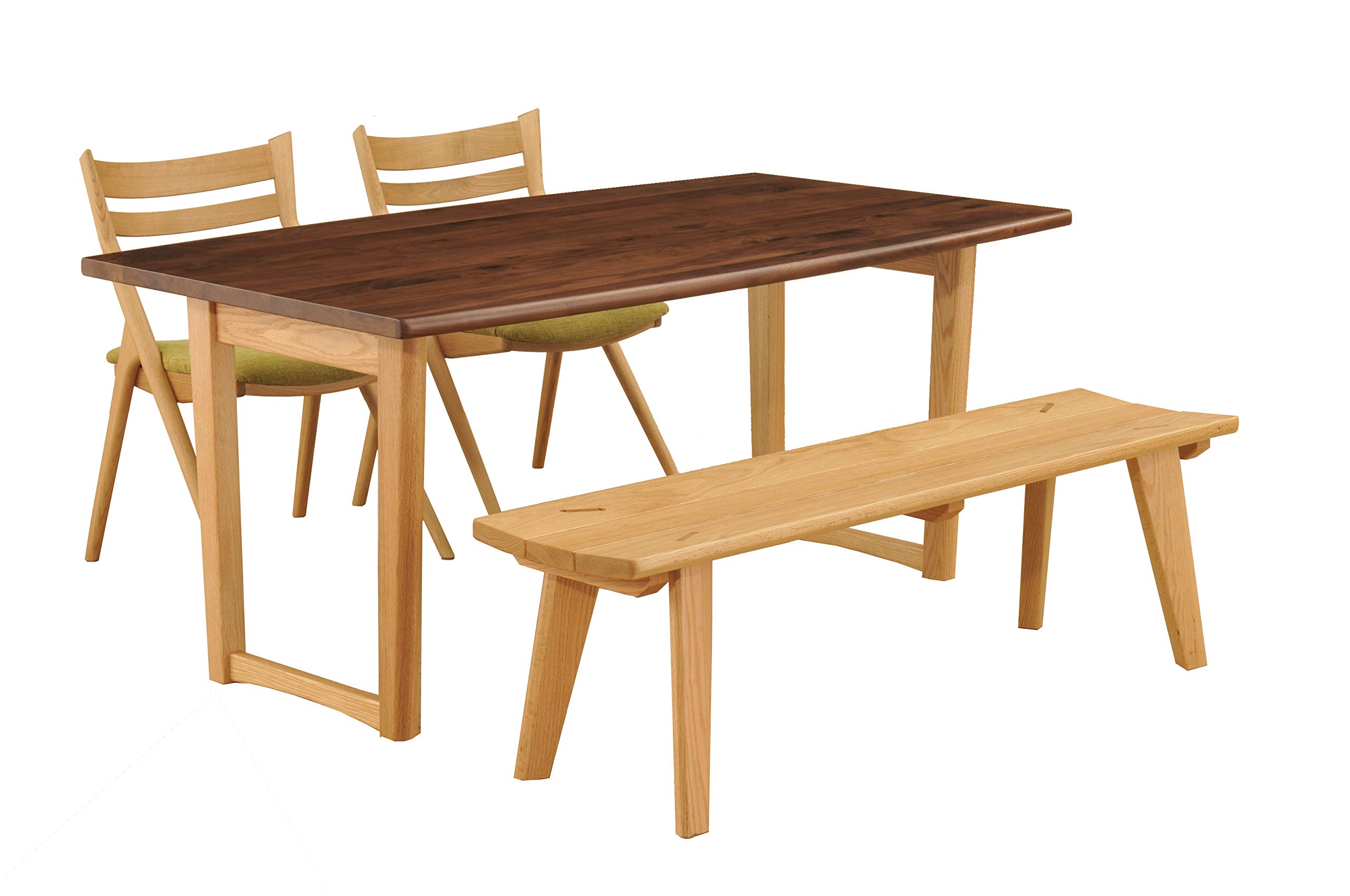 Amazon｜筑波産商(ツクバサンショウ) ダイニングテーブル BW 飛騨の