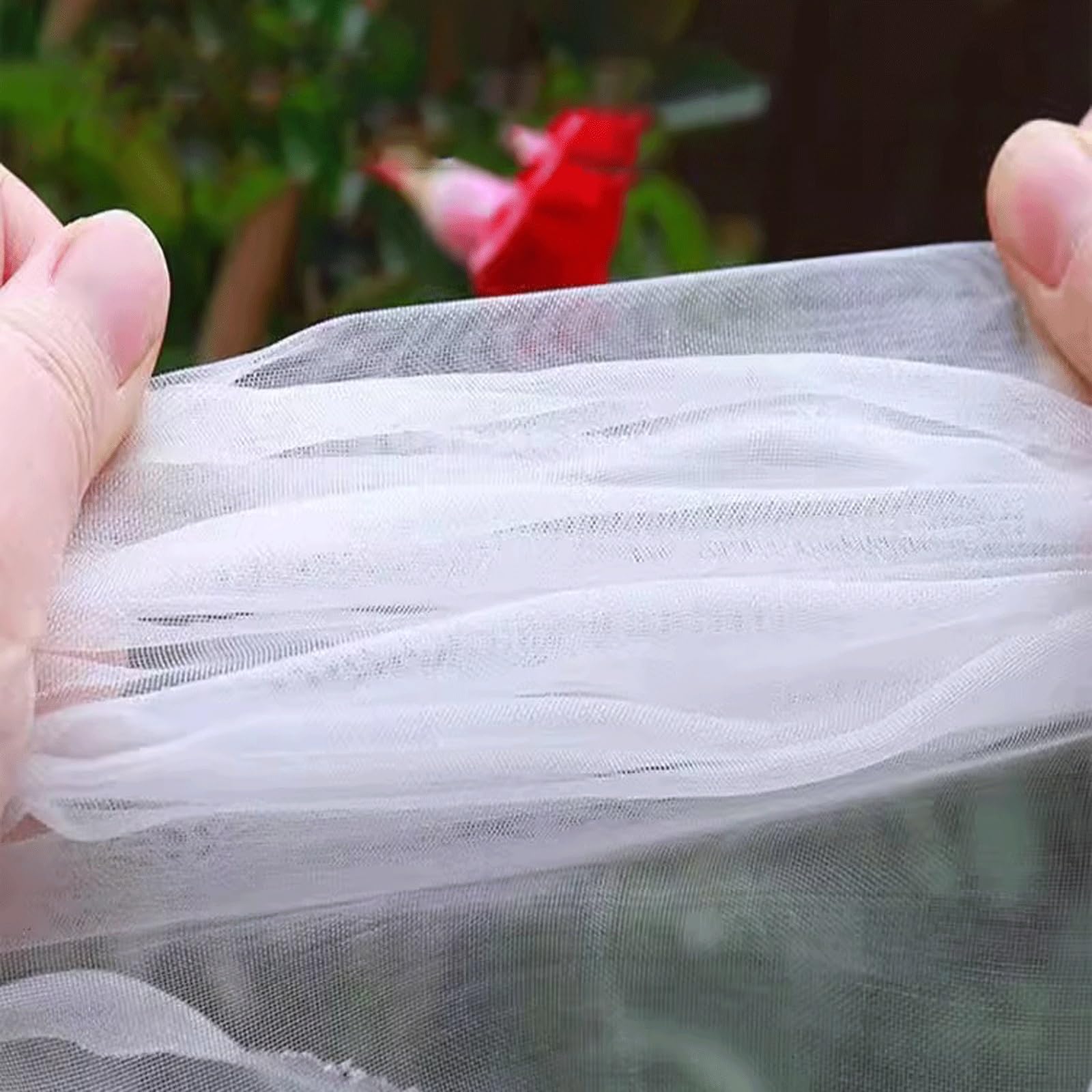 Rete Anti Insetti per Orto Piante, Rete Giardino, Alberi da Frutto, Previene Efficacemente Parassiti, Uccelli e Farfalle(3x25m)