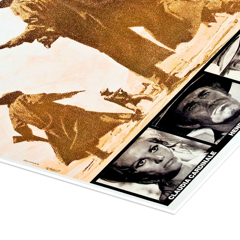 Posterlounge C'era una volta il West (francese) Poster | 90 x 120 cm Quadri Decorazione per pareti