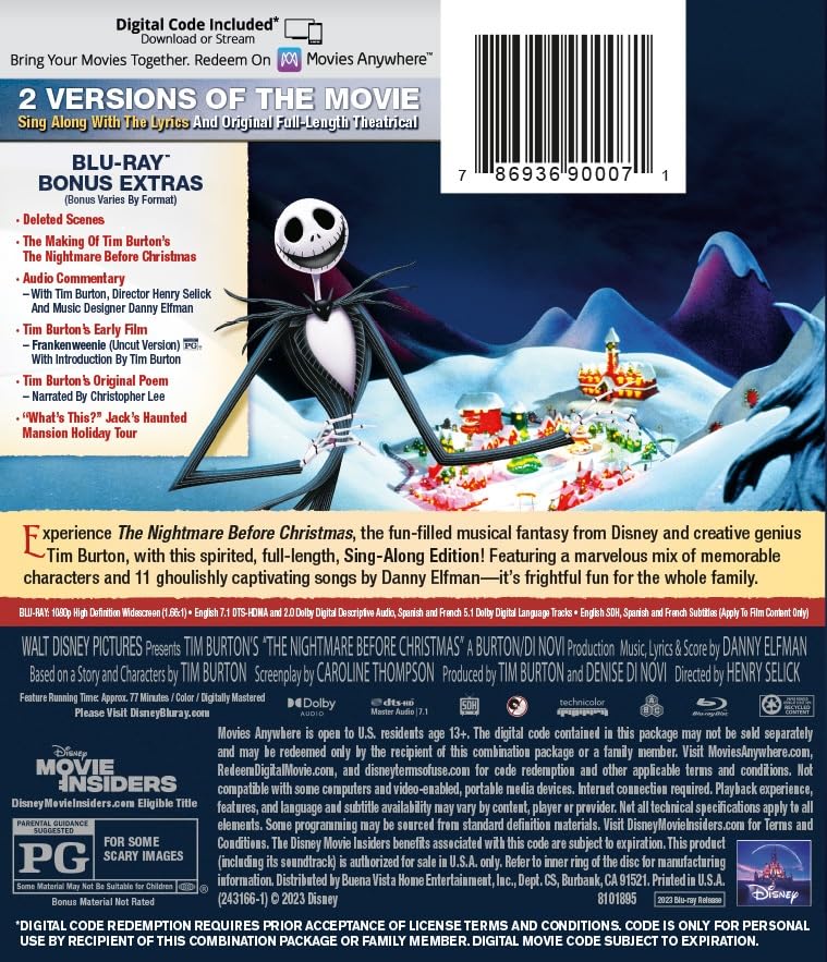 Miniatura 2 de Nightmare Before Christmas, The