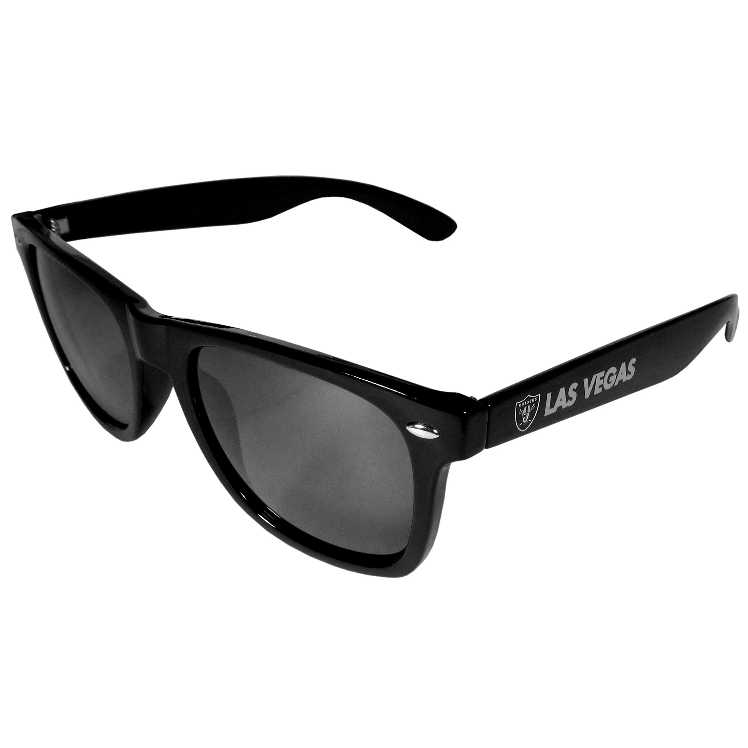 Siskiyou Sports NFL Las Vegas Raiders Unisex Beachfarer Sunglasses, Black, One Size