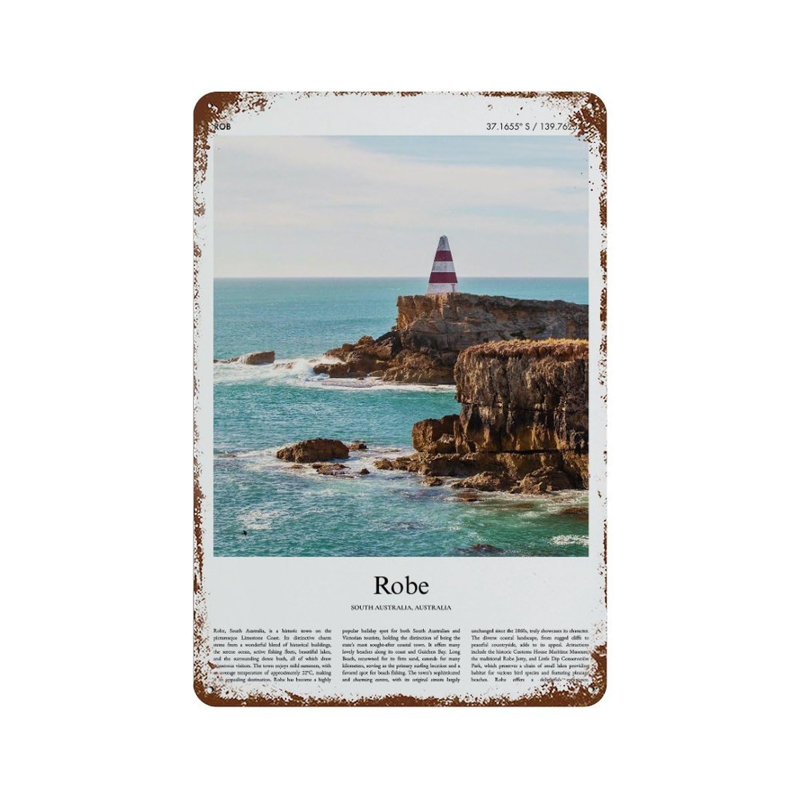 xiaoxiaoshen Robe South Australia, Australia City Scenery Wall Decor Art Metal Tin Poster Modern Home Decor Art Home Bar Shop Decorations Vintage Sign 30x20cm