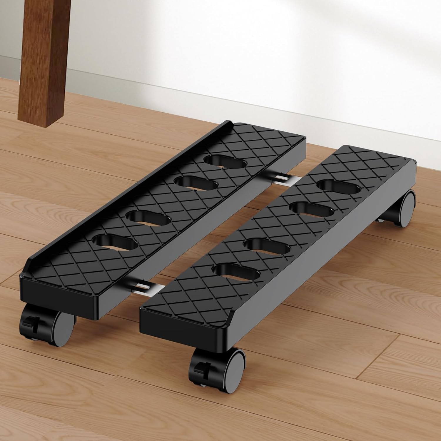 Adjustable Computer Tower Stand Fits Most PC, Mobile CPU