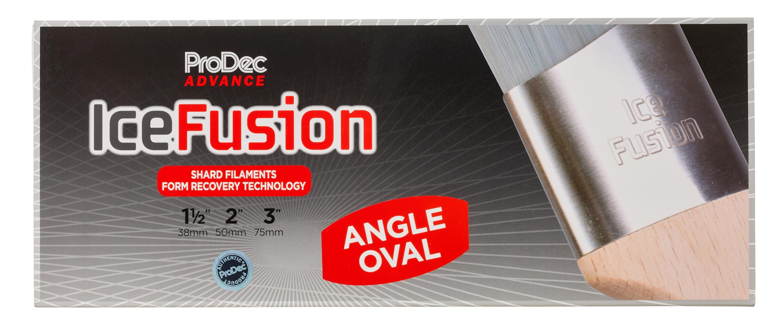 ProDec Advance Pinceau synthétique Advance, 3 pièces