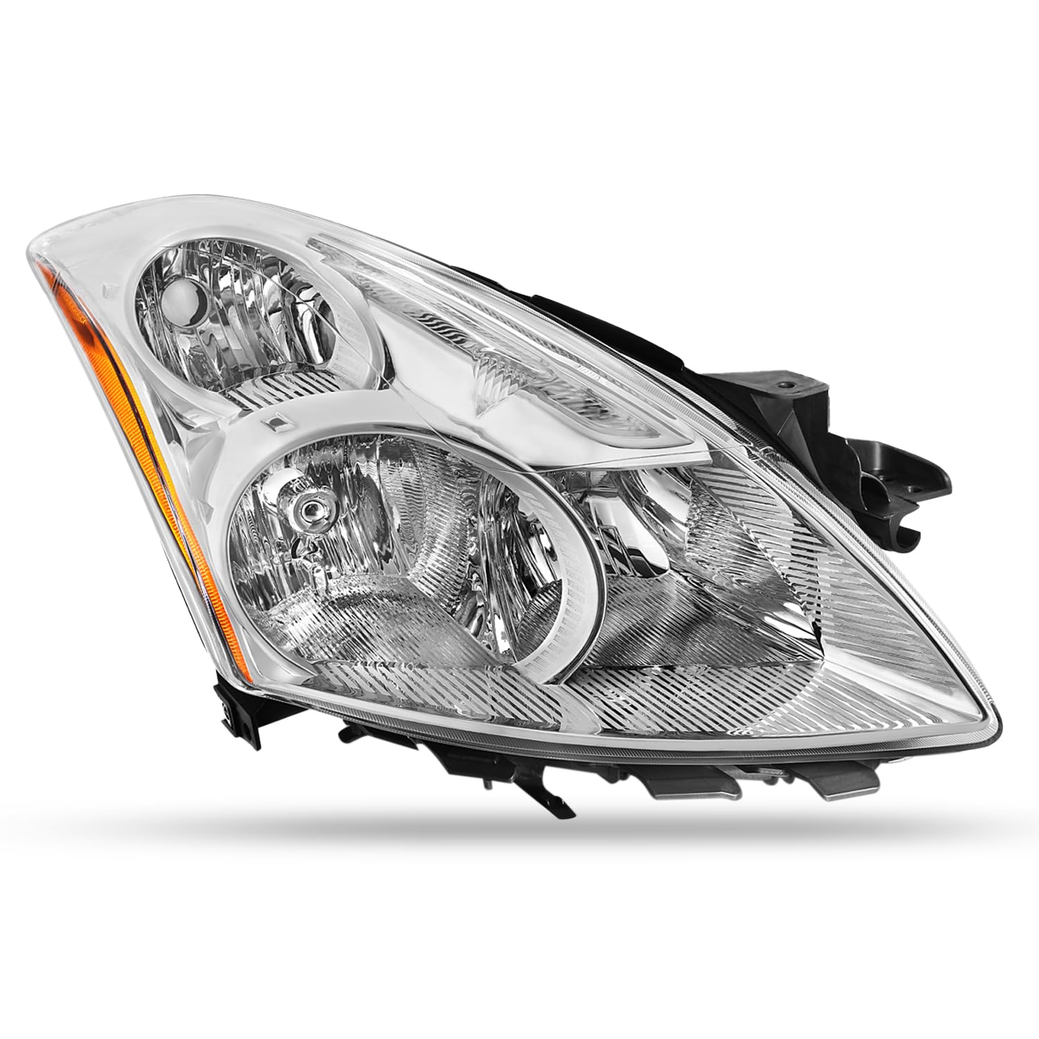 Headlight Assembly Compatible with Nissan Altima Sedan 10-12 Right Passenger Side Factory Style Headlamp 26060ZX00A NI2502190 CAAP-0068-OEM-HL-R