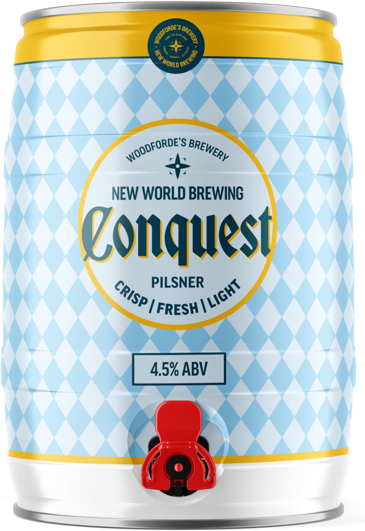 Woodforde's Conquest 5 Litre Mini Keg