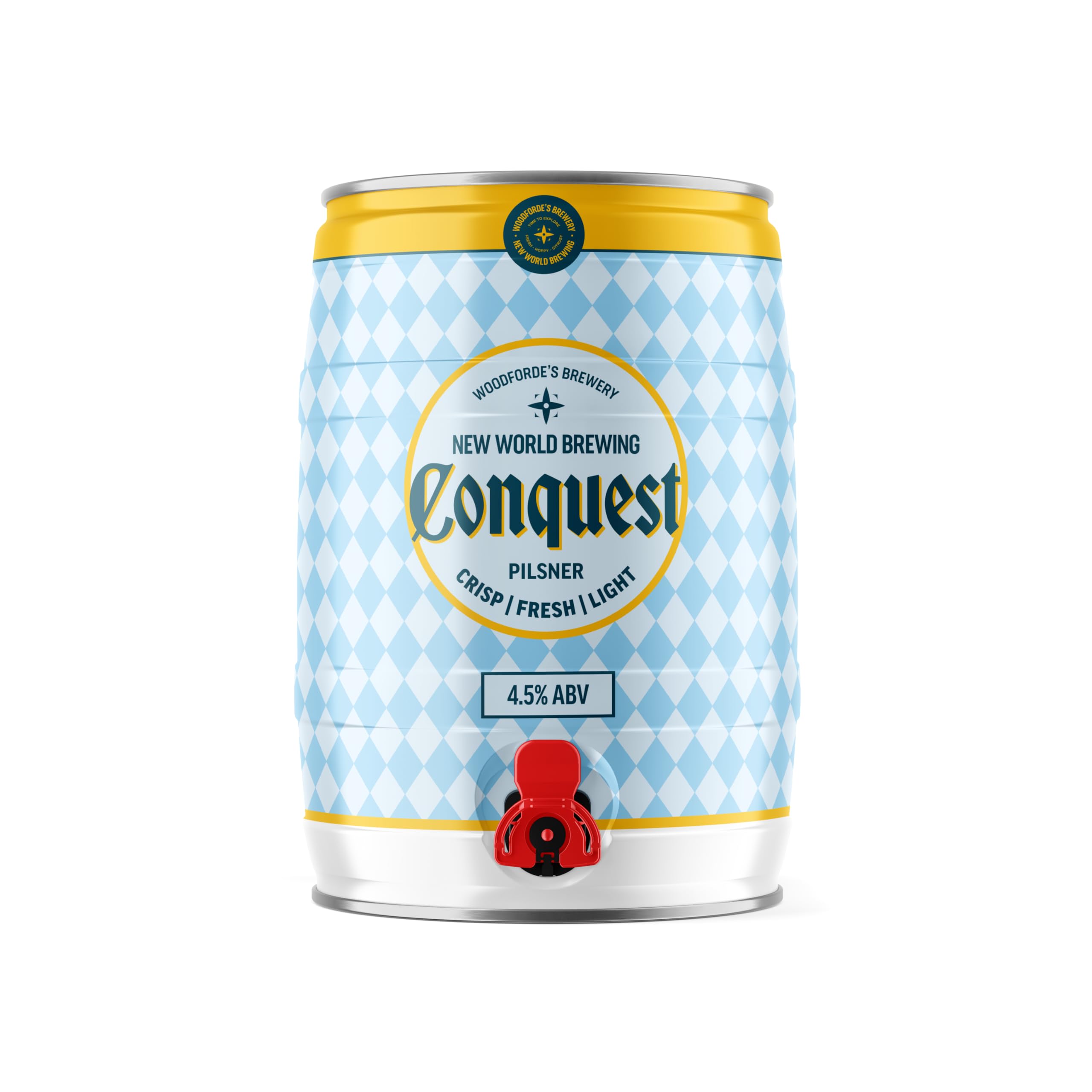 New World Brewing Conquest 5 Litre Mini Keg