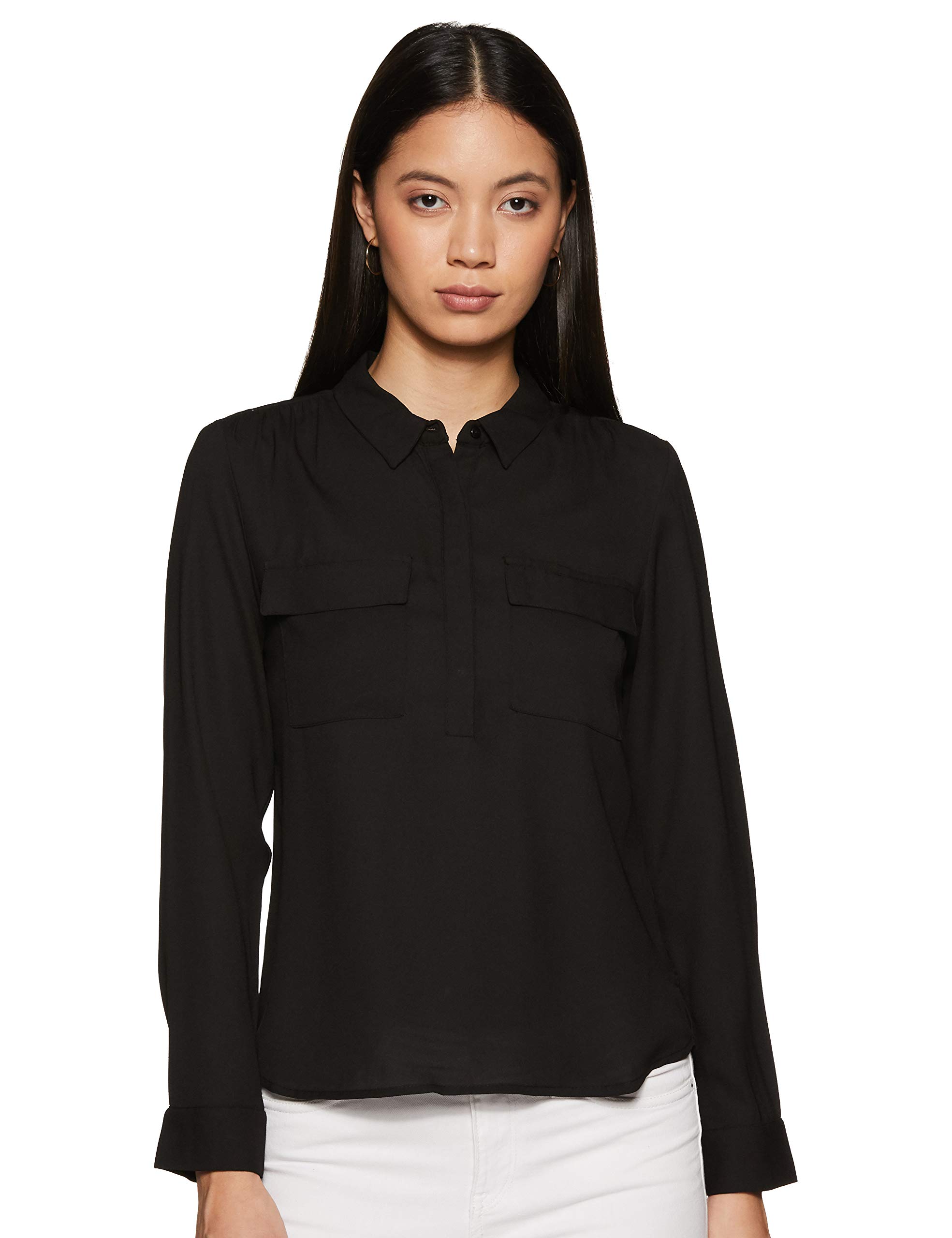 Amazon Brand - SymbolWomen's Solid Regular Fit Top