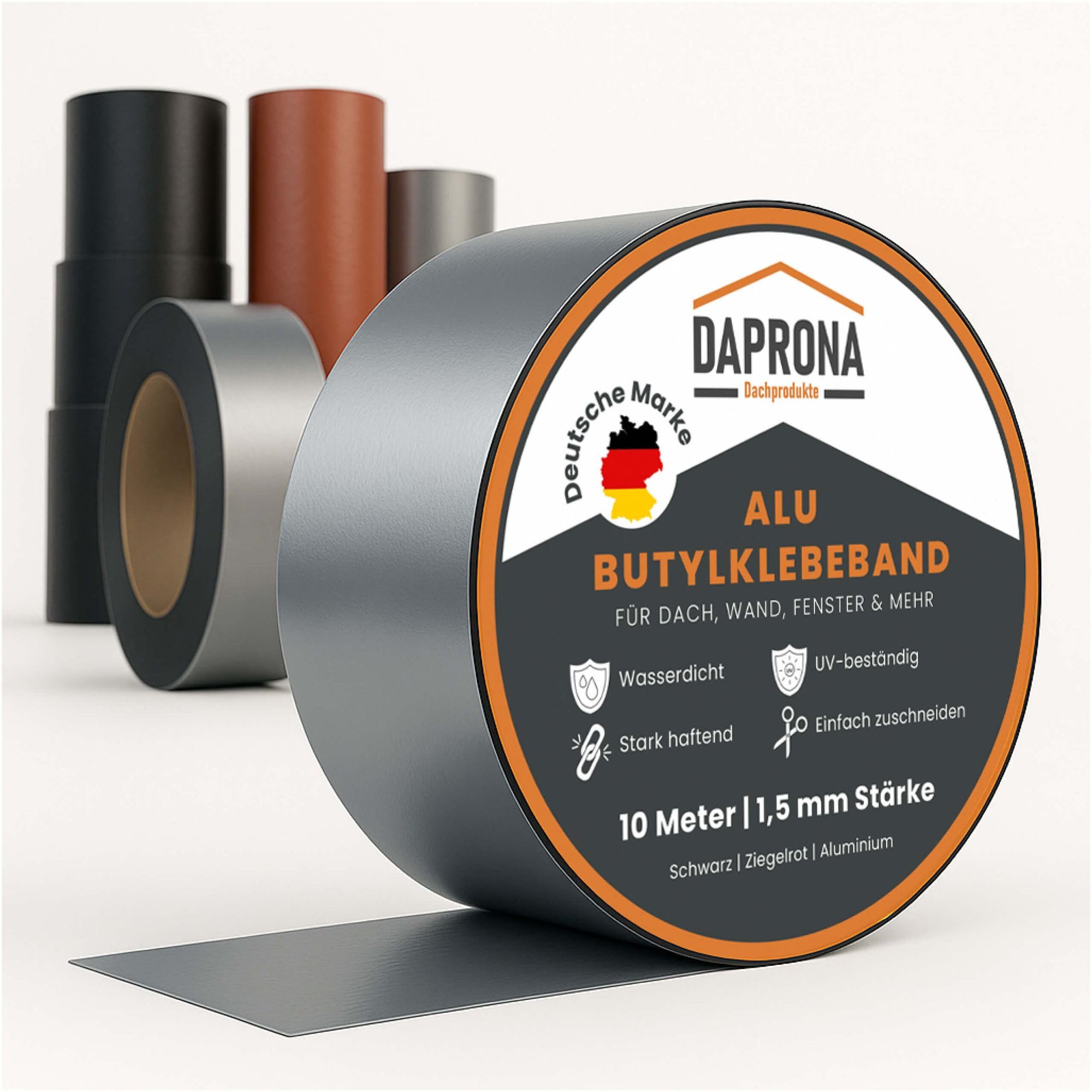 Nastro In Alluminio Butilico Per Riparazione Del Tetto, 50 Mm X