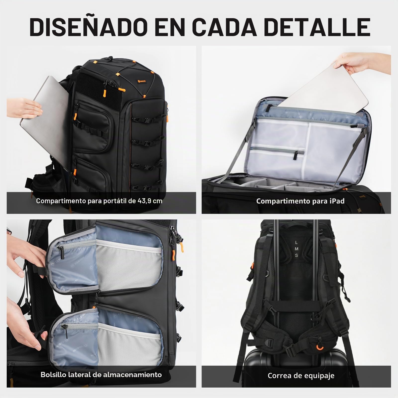 TARION Flightpro FPV Drone Mochila: Profesional Impermeable Mochila para FPV Racing Quadcopter FPV Gafas DJI Control remoto Accesorios
