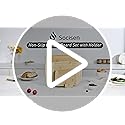 3 packs Bamboo Cutting Board Set Non Slip Feet Over Sink For Kitchen Meal Prep & Serving Brides Her Wedding Day Bridal Shower Engaged Wed House Christmas Married Future Unique Cool Gifts