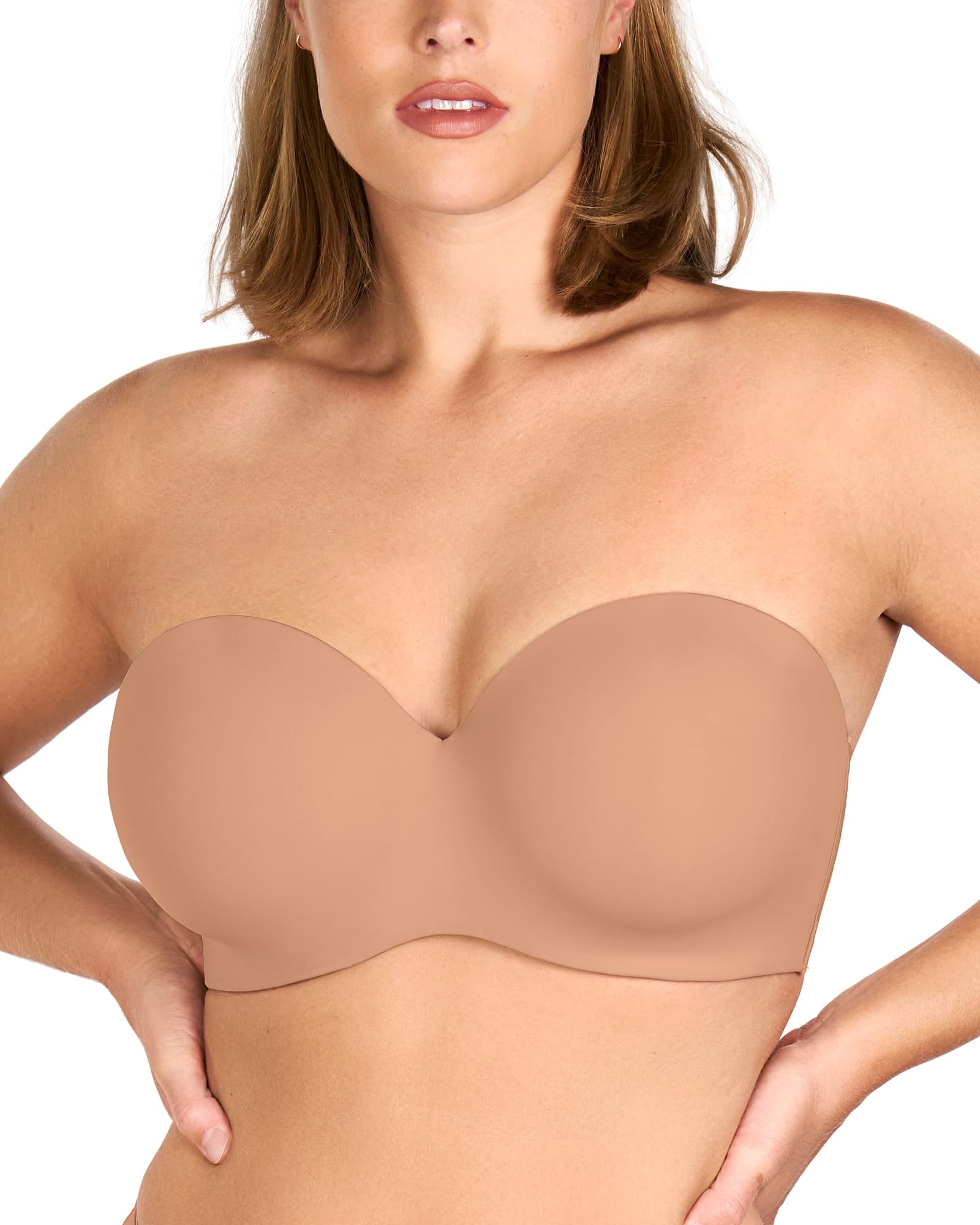 HSIA Seamless Underwire Bandeau Bra