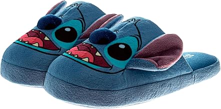 Disney Lilo and Stitch Women's Slippers - Easter Plush, Fuzzy, Gifts for Mother's Day House Slippers (Size 5-10 Womens)