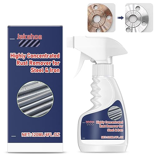 Heavy-Duty Metal Rust Remover, Highly Concentrated Rust Remover, Anti-Rust Converter