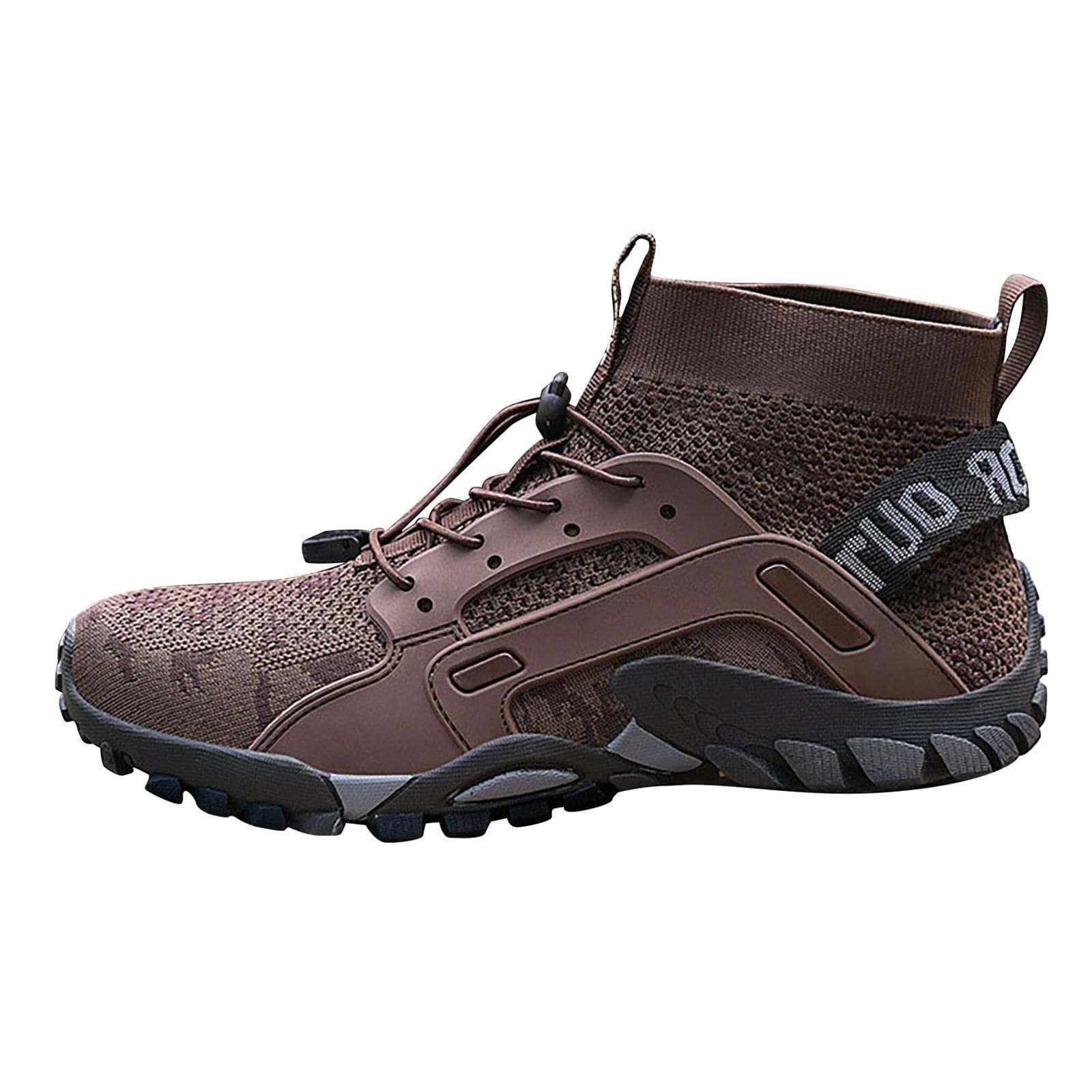 Botas de senderismo para hombre, verano, trekking, malla, transpirables