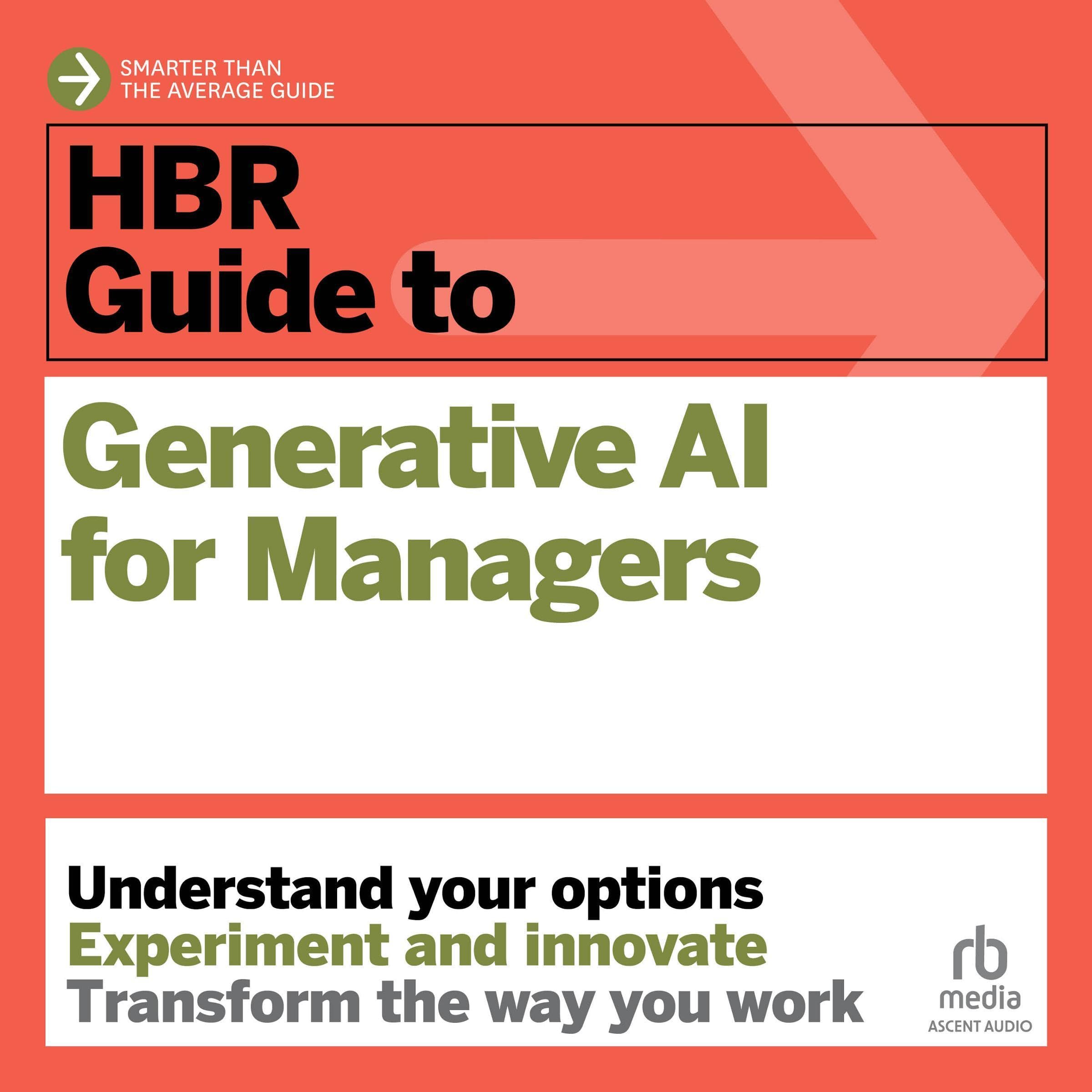 Cover art for HBR Guide to Generative AI for Managers