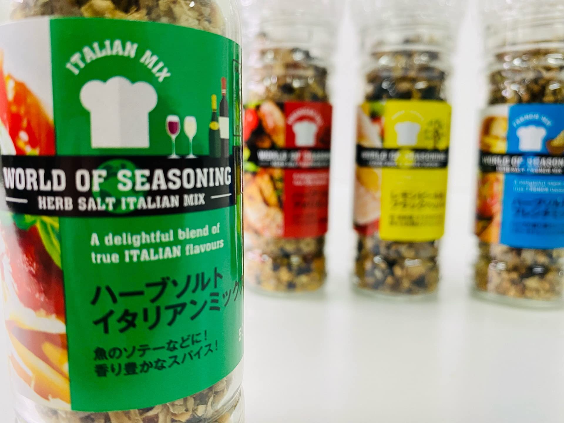 Amazon | ミル付 ハーブソルト アメリカンミックス フレンチミックス