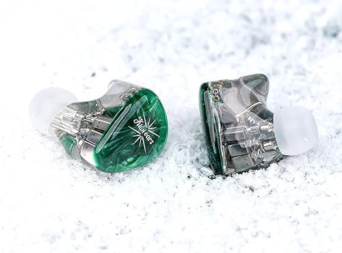 Miniatura 3 de Linsoul Kiwi Ears Orchestra Lite Performance - Monitor intrauditivo personalizado de 8BA IEM con cable OFC de cobre desmontable de 4 núcleos 7N sin