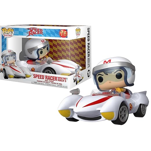 Funko Pop! Rides: Speed Racer - Speed With Mach 5, Multicolor