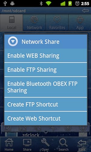 File Expert Ice Blue Theme