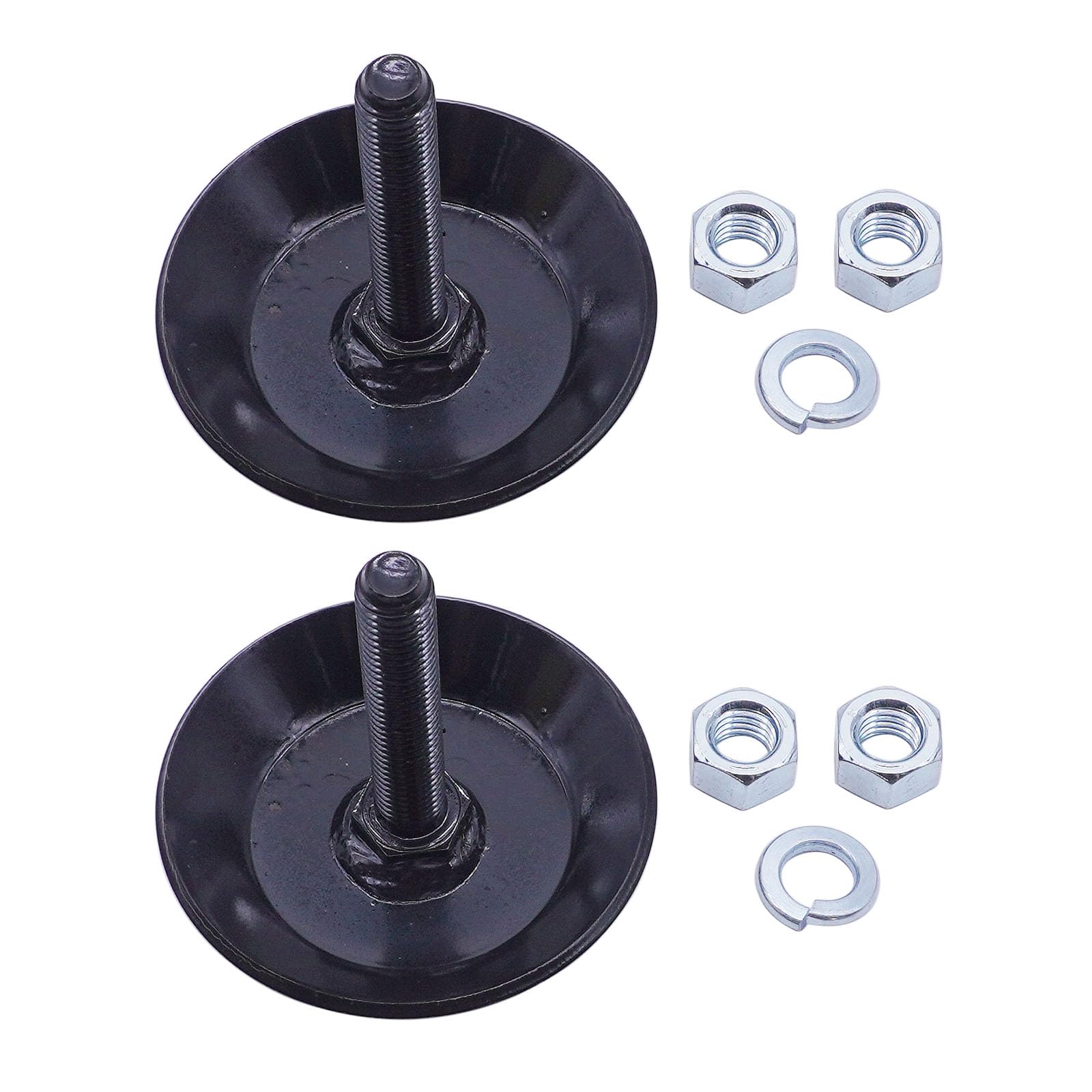 HDKANRD Heavy Duty Snow Plow Skid Shoes - Replacement Pair (2873423) Compatible with Polaris Ranger, RZR, Sportsman, Magnum, ATV/UTV, RZR 900S, 1000XP, Trail, General, Pioneer, Rhino, Mule, and More