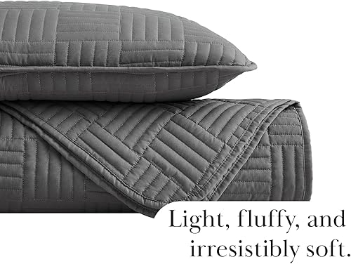 Miniatura 7 de Southshore Fine Living, Inc. Juego de ropa de cama de tamaño King de gran tamaño con 2 fundas a juego, colcha para ropa de cama de tamaño