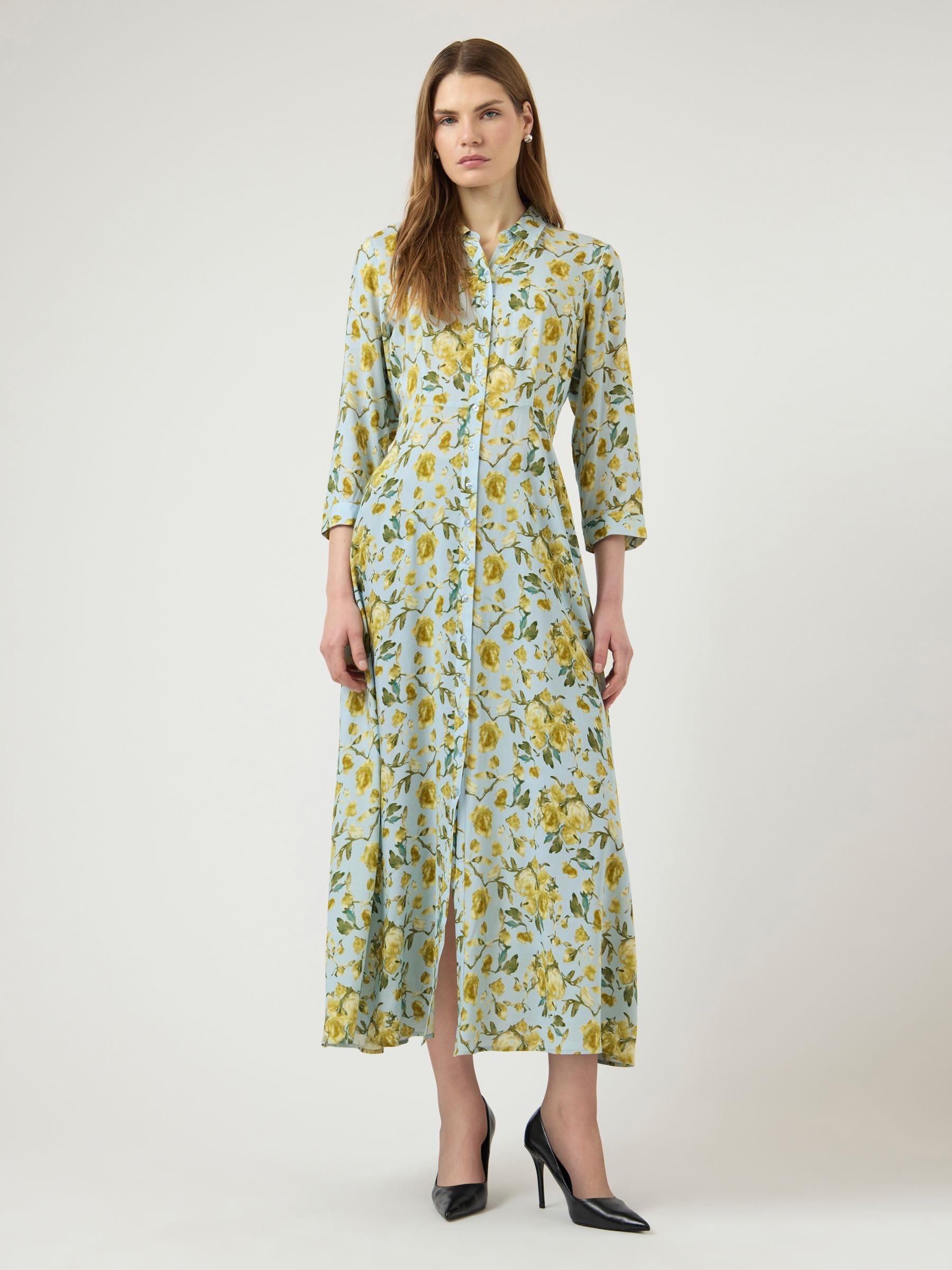 Yas Yassavanna Long Shirt Dress S. Noos Yassavanna - Abito Lungo S. Noos Donna (Pacco da 1)