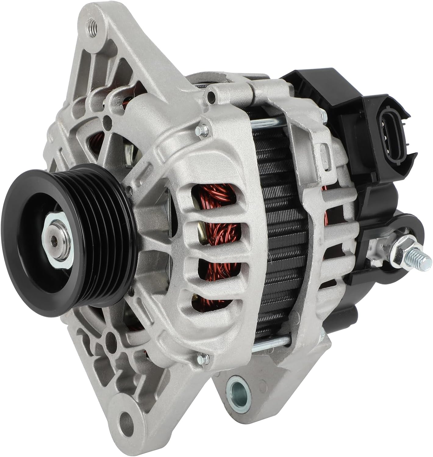 SCITOO Alternator for 13209 Alternators Fit for Hyundai for Accent 2012-2017 for Hyundai for Veloster 2012-2017 for Kia for Rio 2012-2013 13209 37300-2B510 37300-2B300 37300-2B500