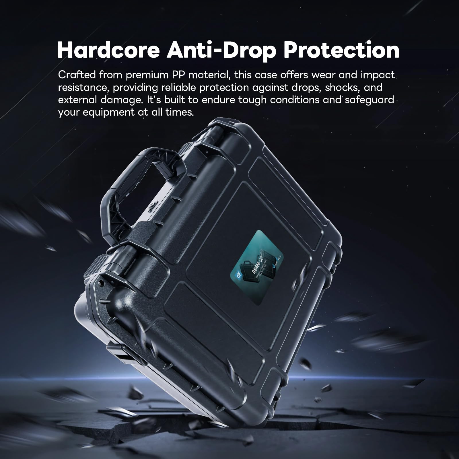 RS 4 Mini custodia, custodia rigida impermeabile da trasporto borsa a tracolla da viaggio per DJI Ronin RS4 Mini RS3 mini stabilizzatore cardanico e accessori