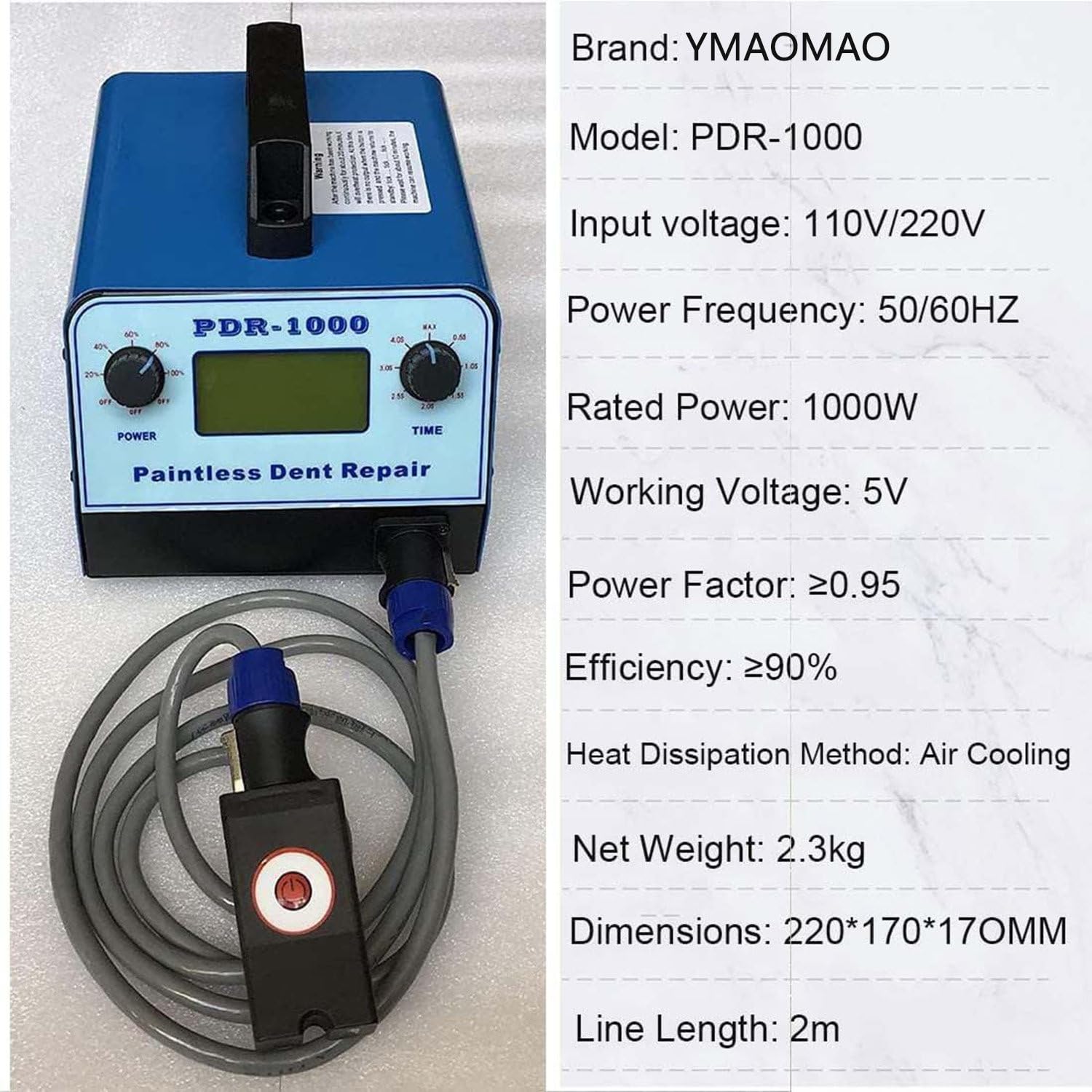 Zestaw do naprawy wgnieceń Narzędzie do usuwania wgnieceń w samochodzie, Zestaw do naprawy wgnieceń elektromagnetycznych PDR Zestaw do naprawy wgnieceń w samochodzie Ściągacz wgnieceń Narzędzia