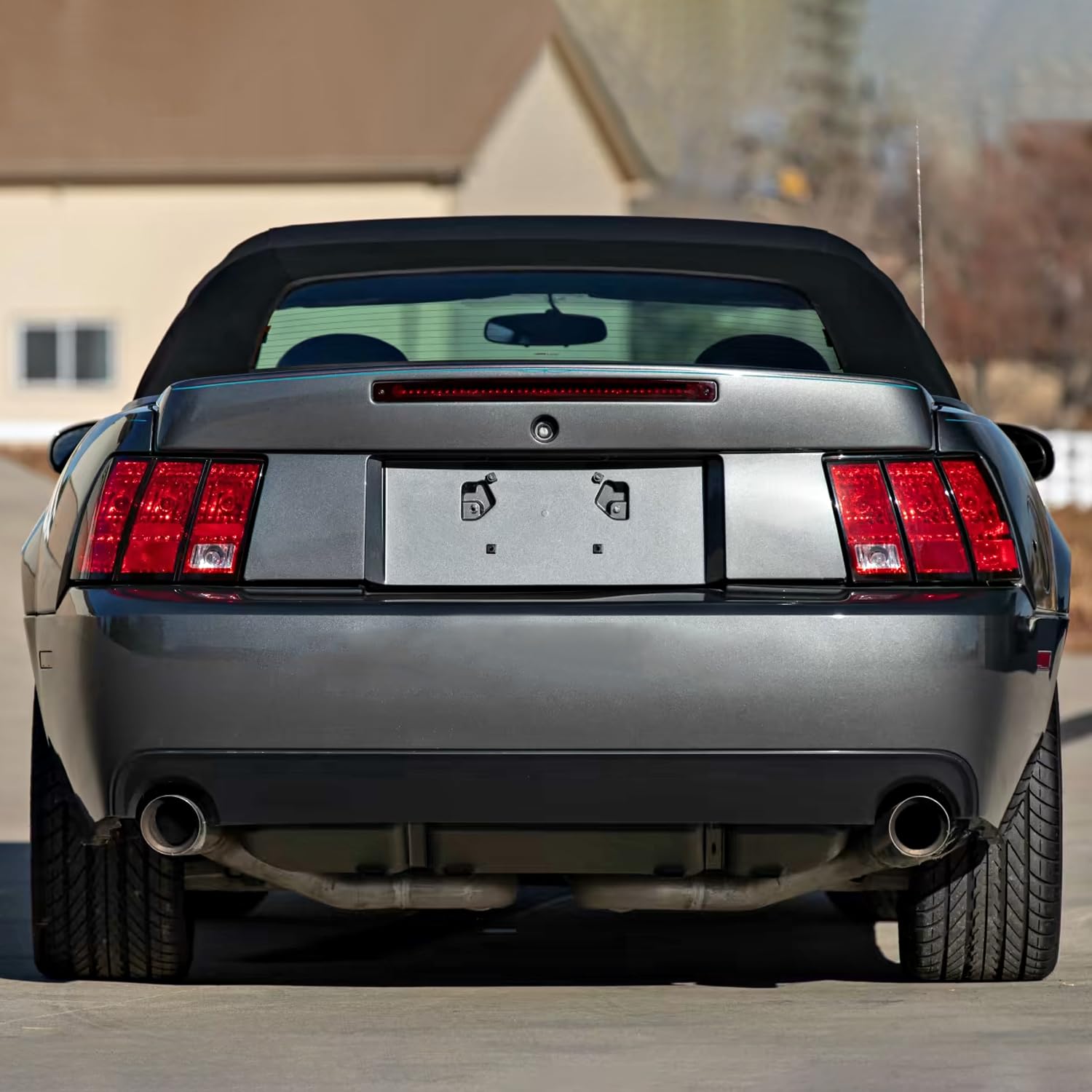 Spec-D Tuning Red Sequential LED 3rd Brake Light Compatible with 2003-2004 Ford Mustang Cobra