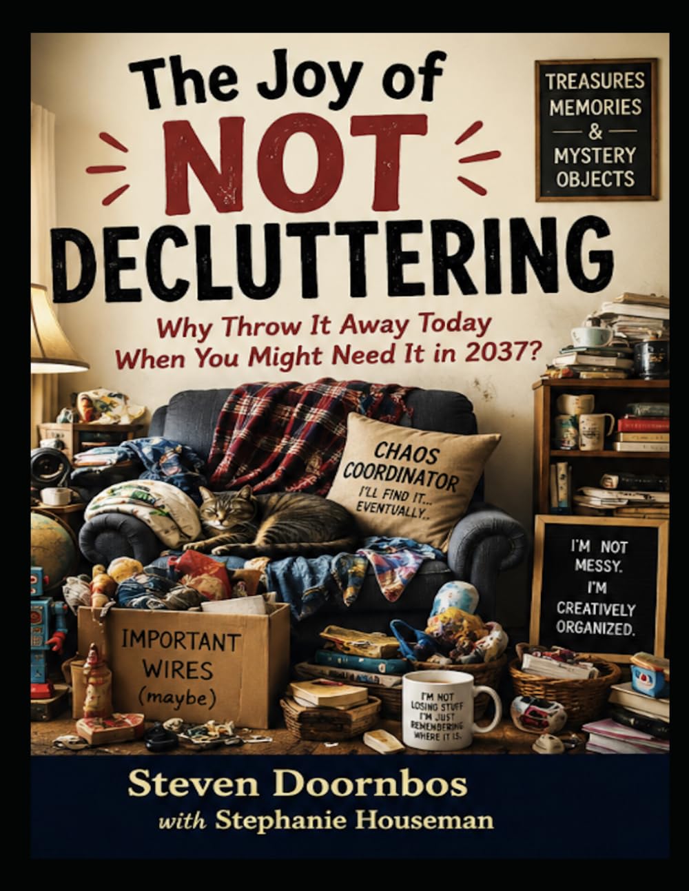 The Joy Of Not Decluttering: Why throw it away today when you might need it in 2037: I'm not messy. I'm creatively organized