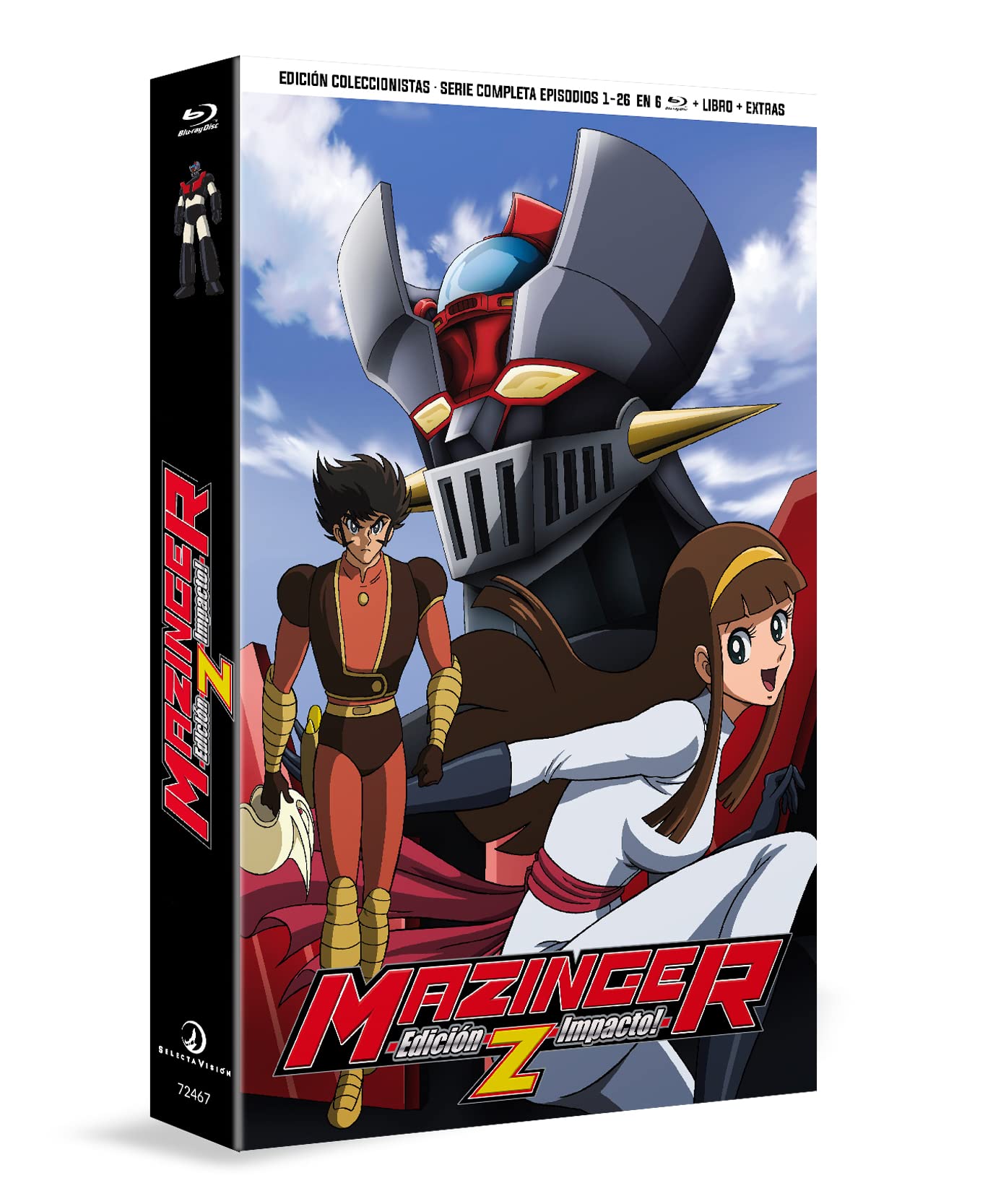 Mazinger Z Impact Edition!. Collectors Edition A4 [Blu-ray