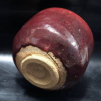 美しい古美術◼️蔵から宝石のルビーの様な美しい深紅の抹茶茶碗が出て来ました。 Amazon.co.jp: 美しい古美術蔵から宝石のルビーの様な美しい深紅