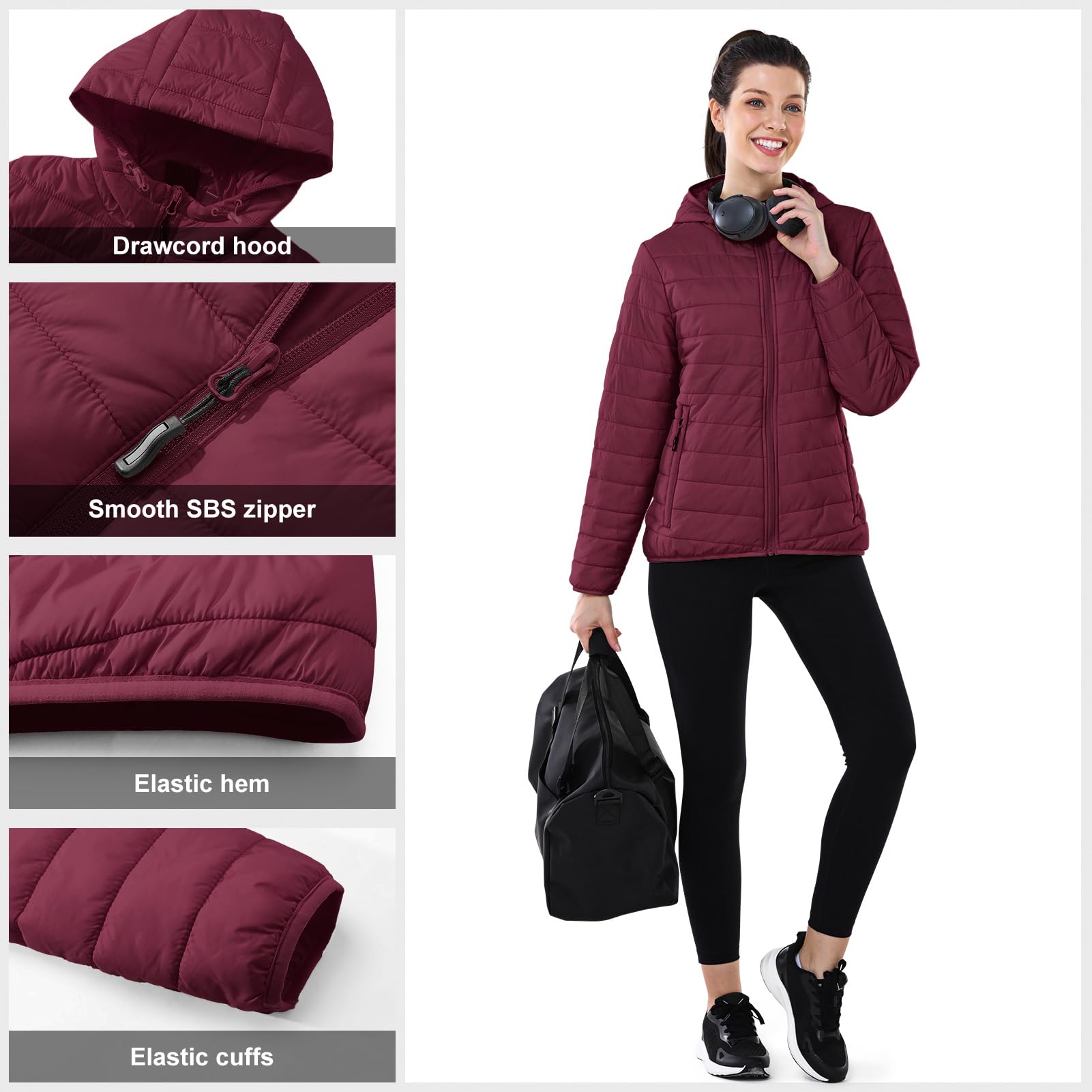 Outdoor Ventures 8l12012 Giacca a vento Donna
