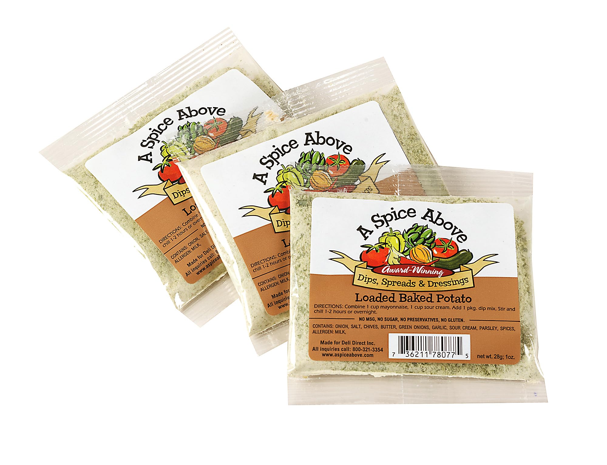 Deli Direct A Spice Above Dip Mix - herb spice and seasoning gifts | Mubboo