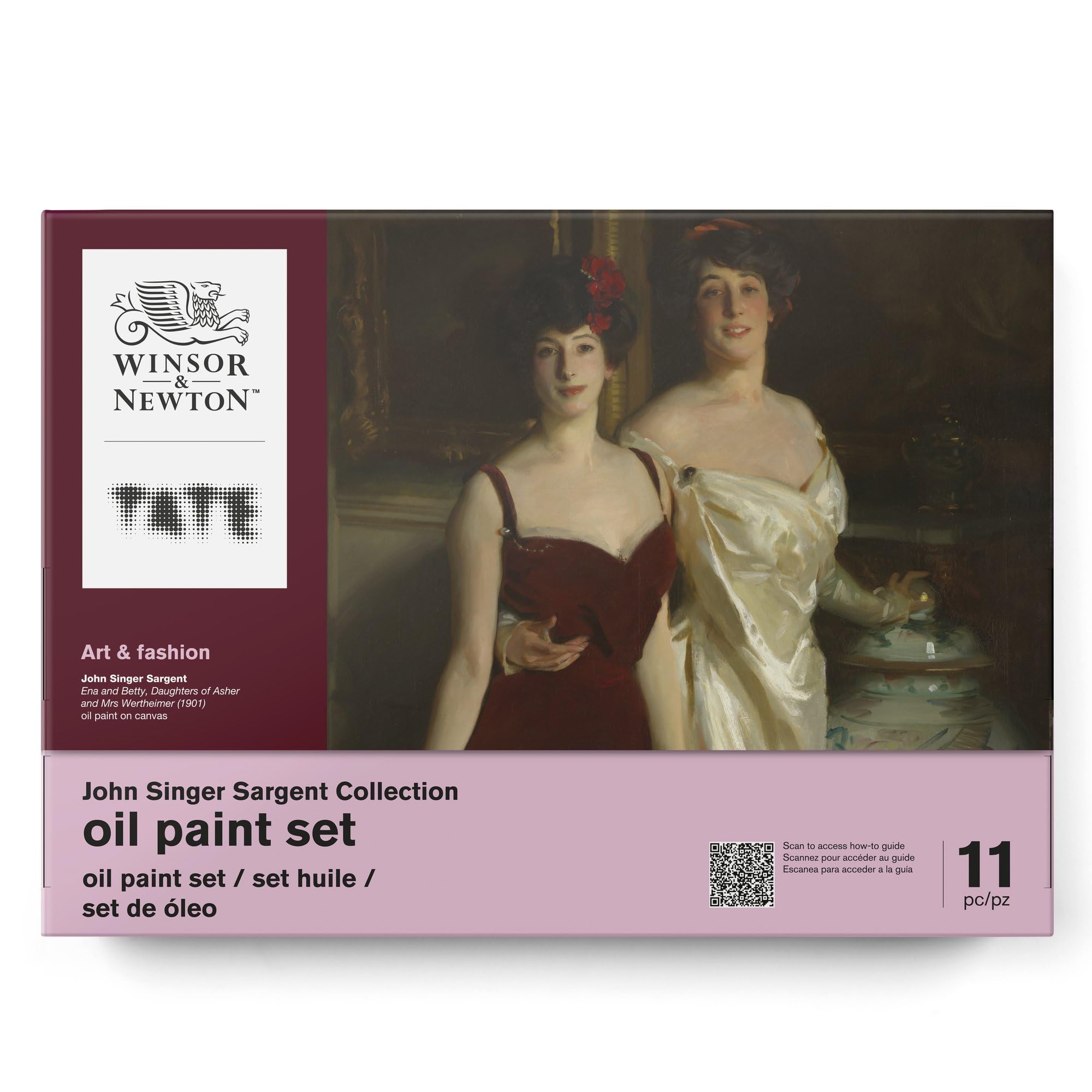Winsor & Newton Tate Collection, 12 Pieces Oil Paint Set, Multi