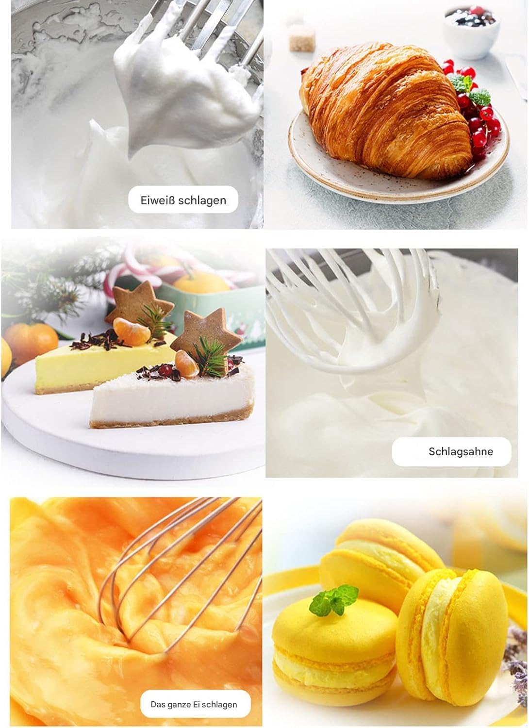 Frusta Elettrica Ricaricabile USB - Miscelatore Portatile Per Latte, Uova, Impasti - Foto 11