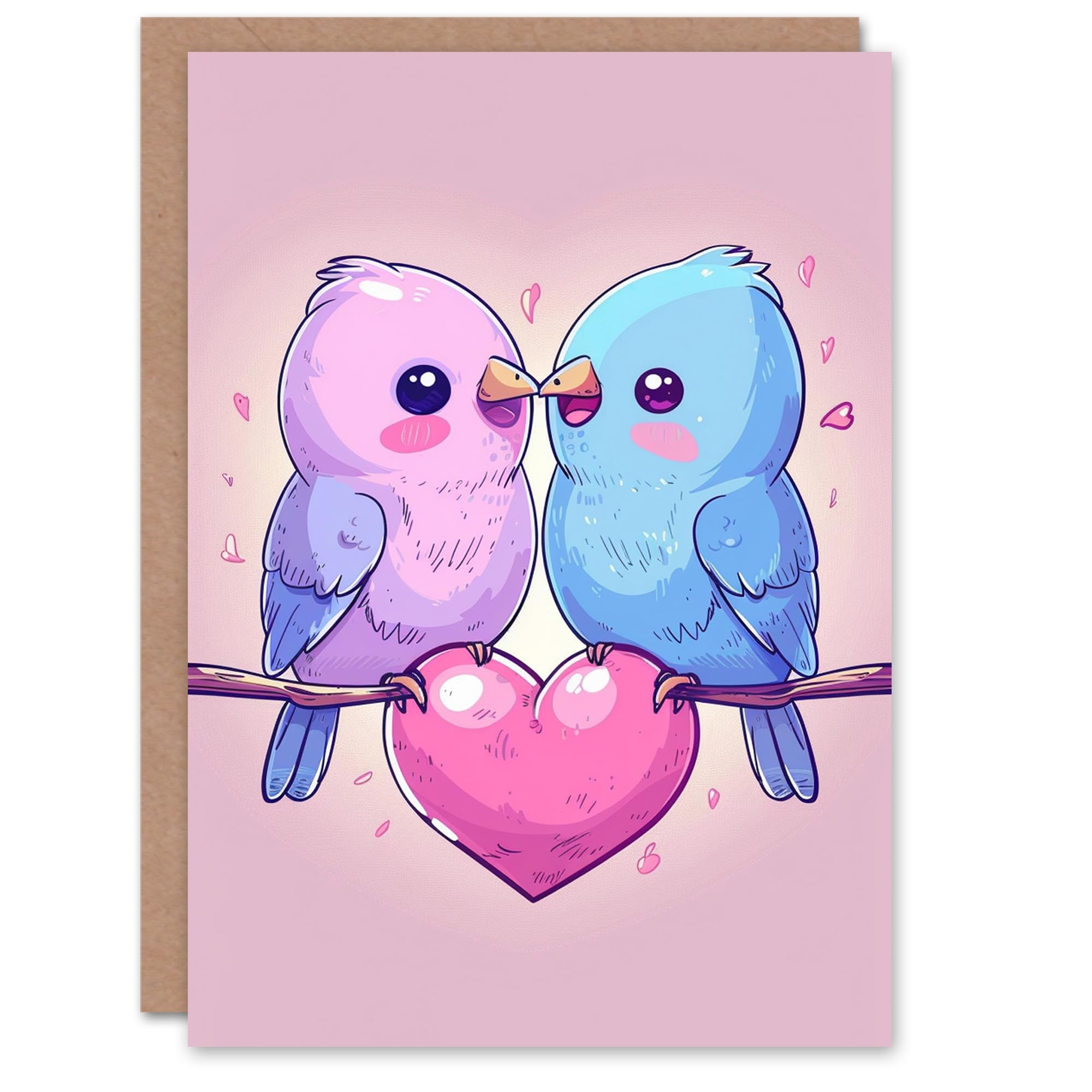 Artery8 Greeting Card - Valentine's Day Card - Pink