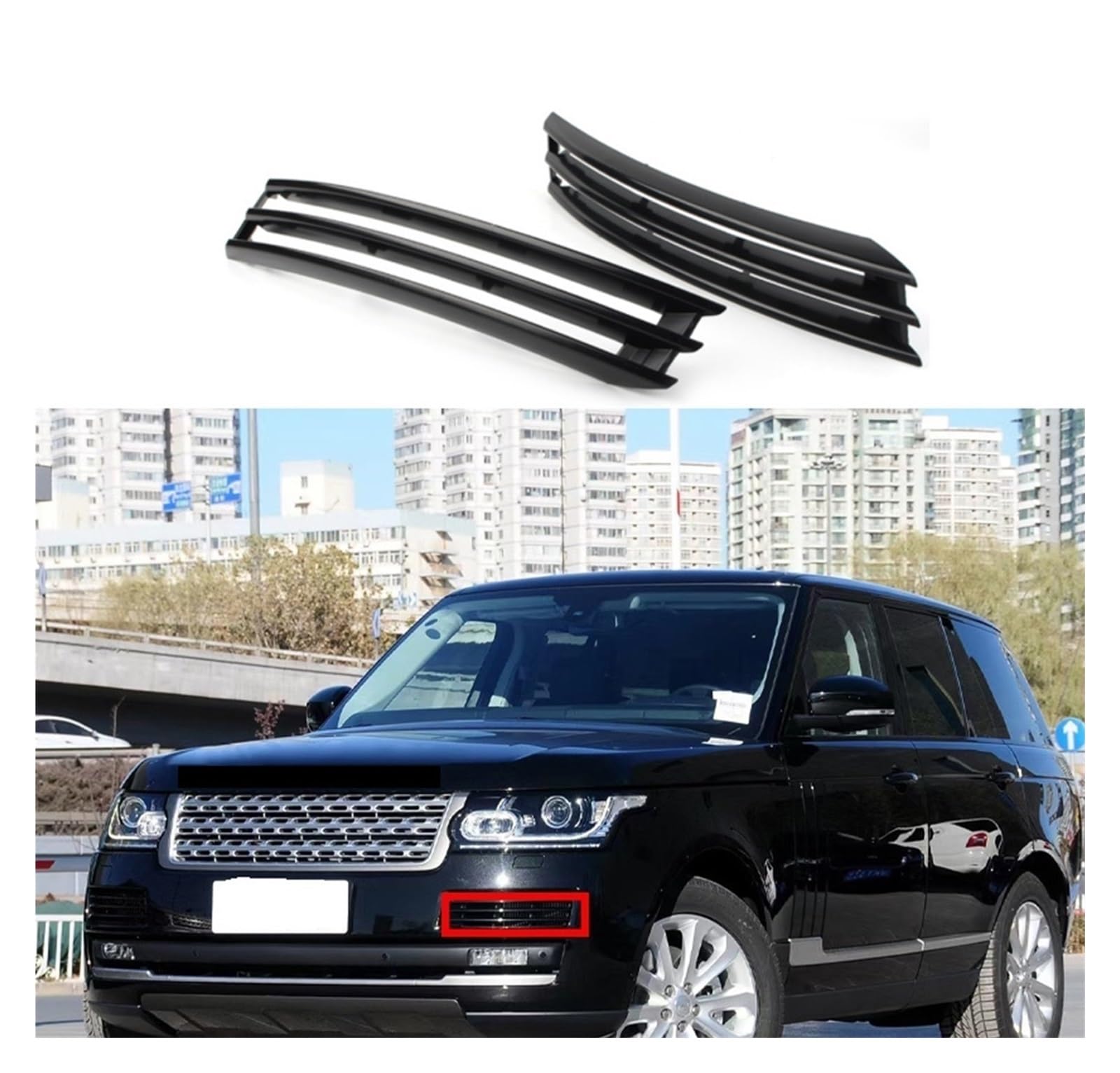 Amazon | 車のフロントバンパーグリル下部グリル交換部品