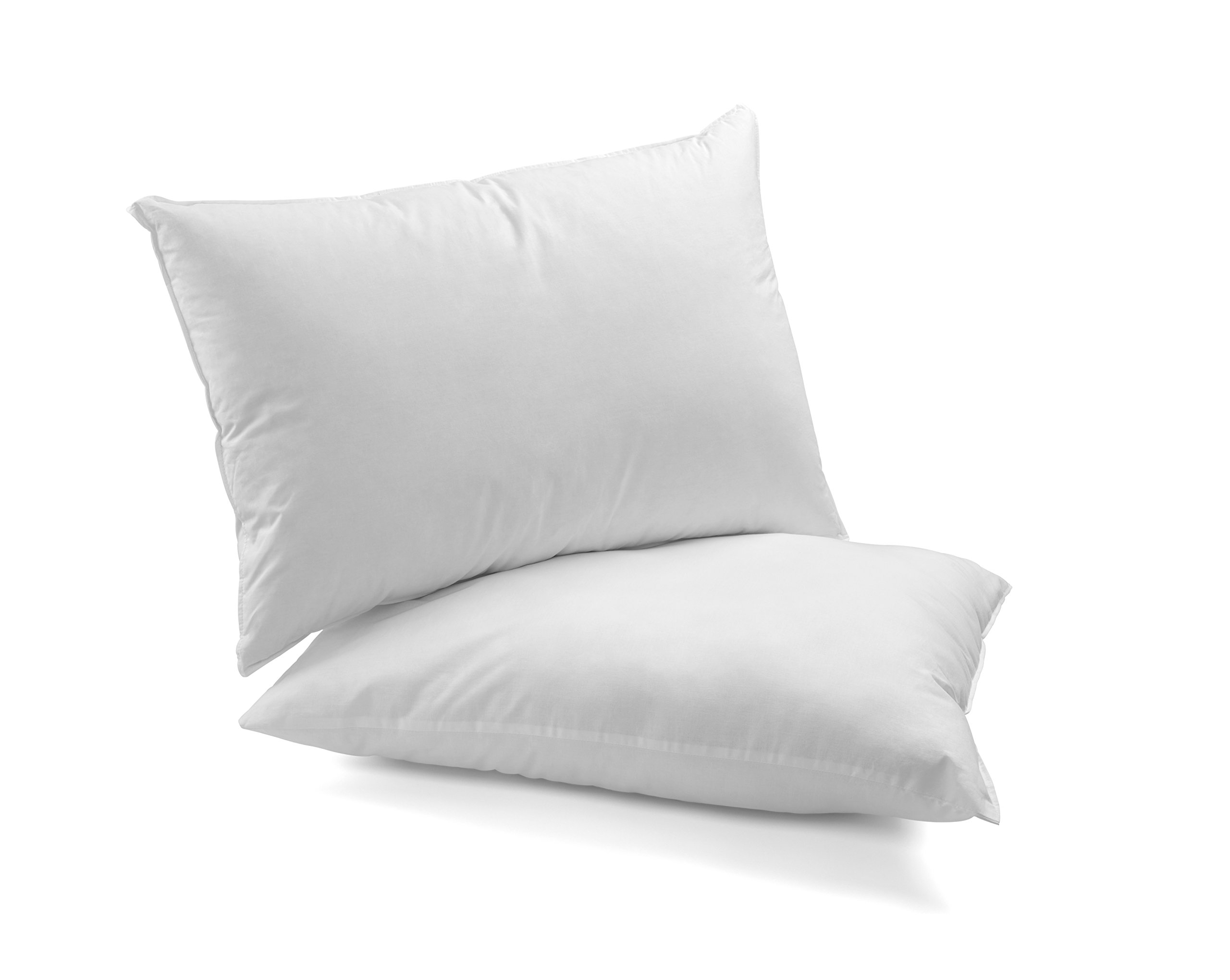 Continental BeddingSandwich-Q.2 Bed Pillow, Queen, White 2 Count