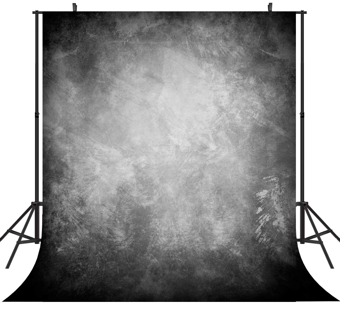 DULUDA 10X10FT Seamless Abstract Black Grey Retro Photo Backdrop Customized Photograghy Background CP Studio Prop GMTX08D